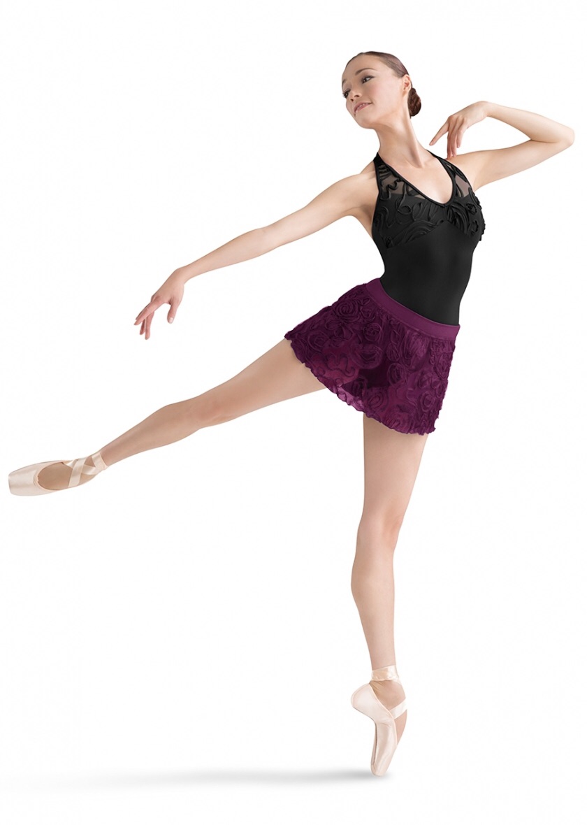 Bloch sale mesh ballet skirt 