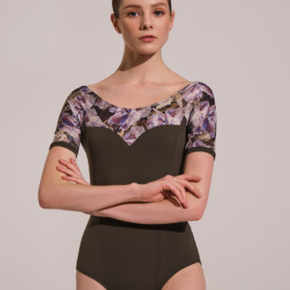 Grishko Bolshoi Stars Monarch DA2033MP ISOBEL, 1/2 Sleeve leotard (Nikolay Bolshoi Stars Monarch)