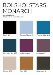 grishko bolshoi stars monarch colour chart